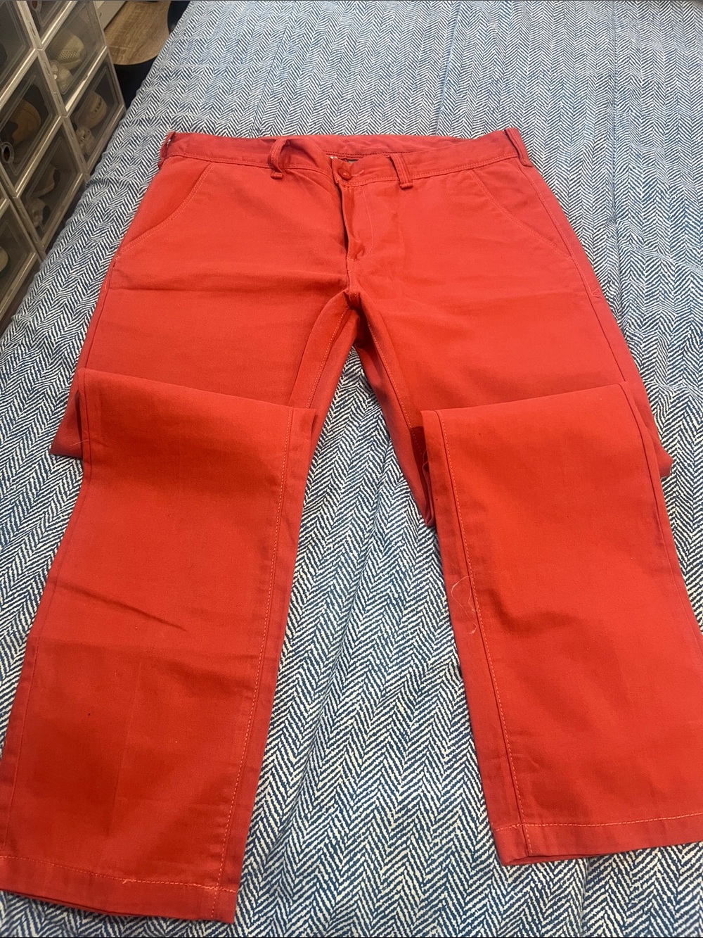 TRUE ROCK Red Men's Casual Pants